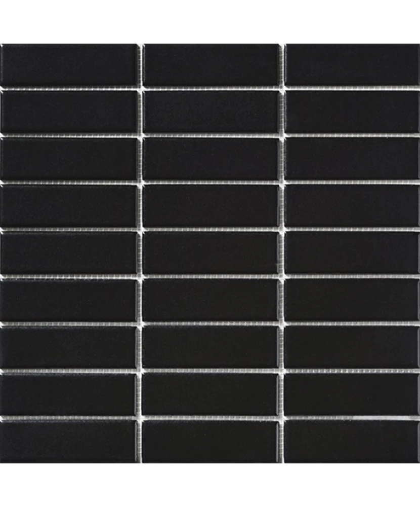 3x10 su rete NERO - carrelage CESI