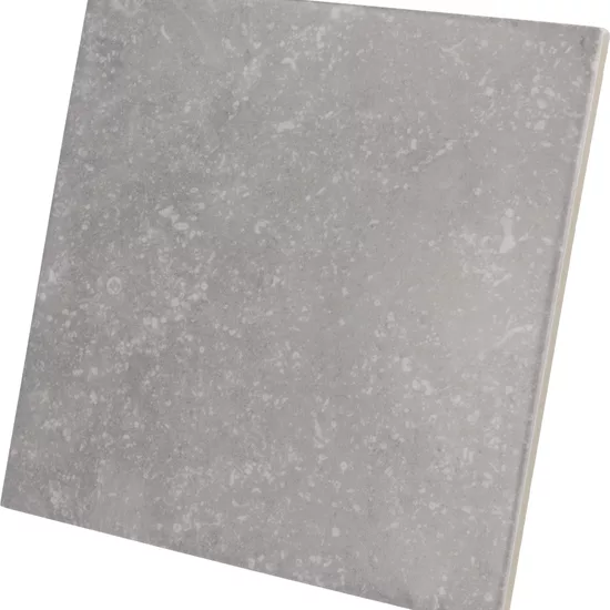 Carrelage Coralstone Grey 20x20 cm - vue latérale du carreau