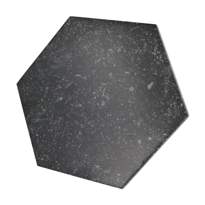 Coralstone Hexagon Black 29.2x25.4 cm - carrelage NAIS