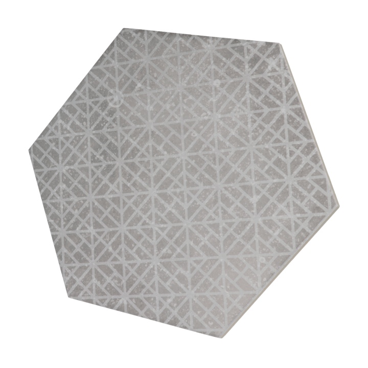 Coralstone Hexagon Melange Grey 29.2x25.4 cm - carrelage NAIS