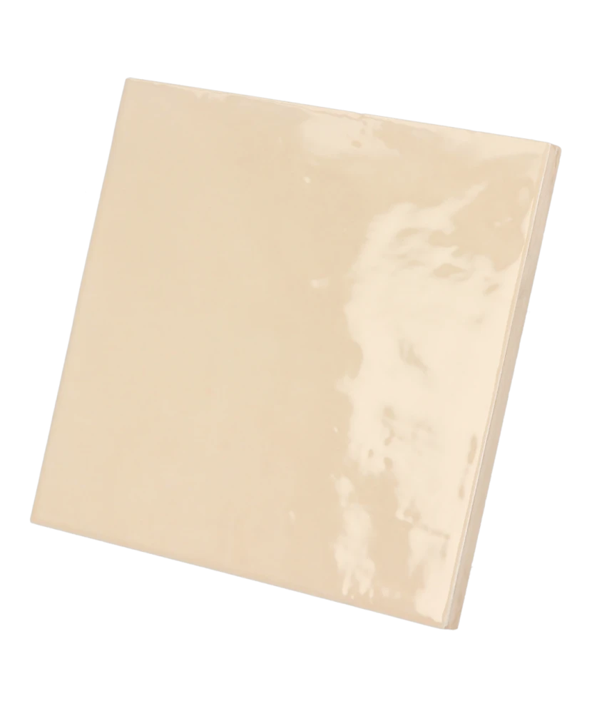 Carrelage Country Beige 13,2x13,2 cm - vue latérale du carreau