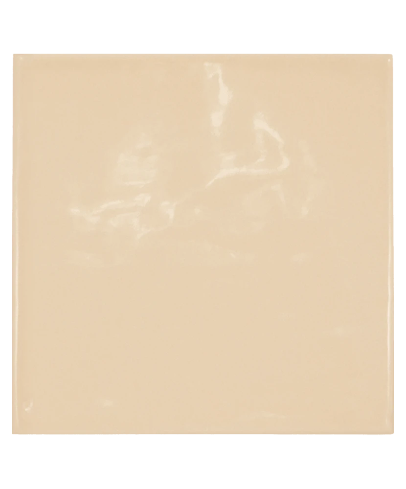 Carrelage Country Beige 13,2x13,2 cm - vue de face du carreau