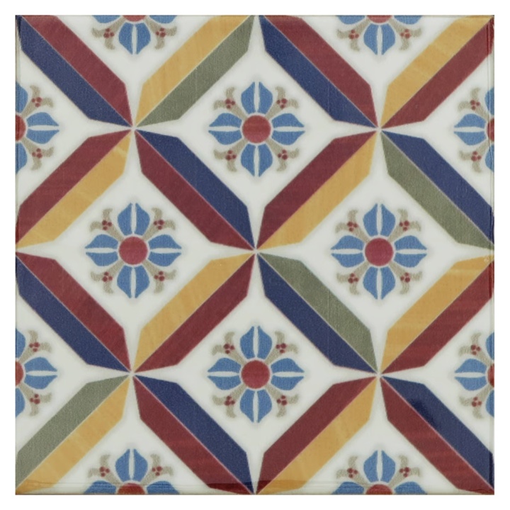 Country Patchwork 13.2x13.2 cm - carrelage NAIS - image 2