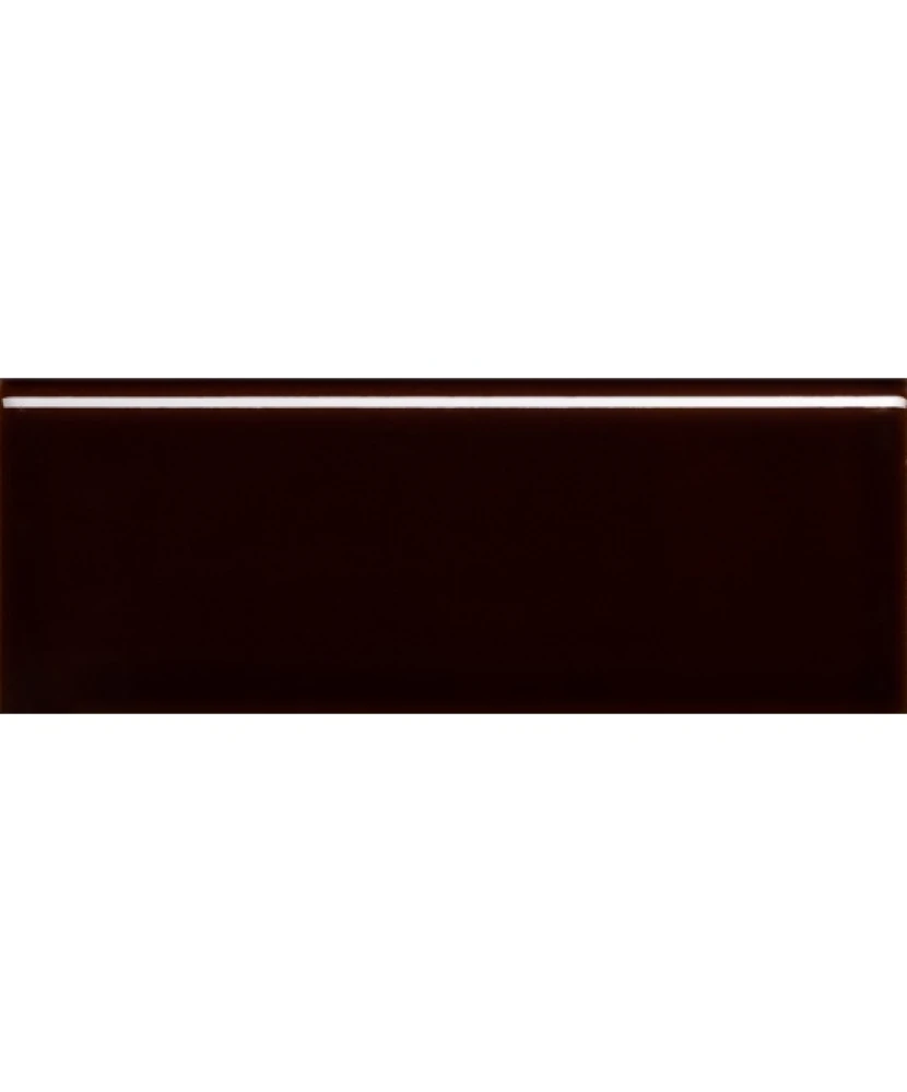 5x20 BRUNE BRILLANTE - plinthe