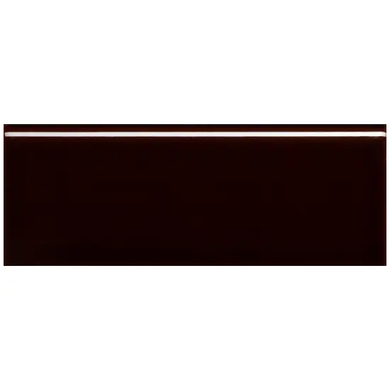 5x20 BRUNE BRILLANTE - plinthe