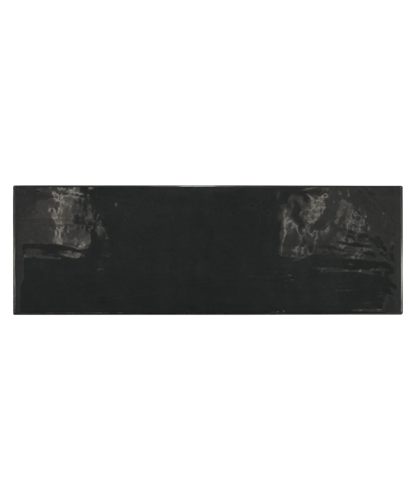 Carrelage Country Anthracite 13,2x40 cm - vue de face du carreau