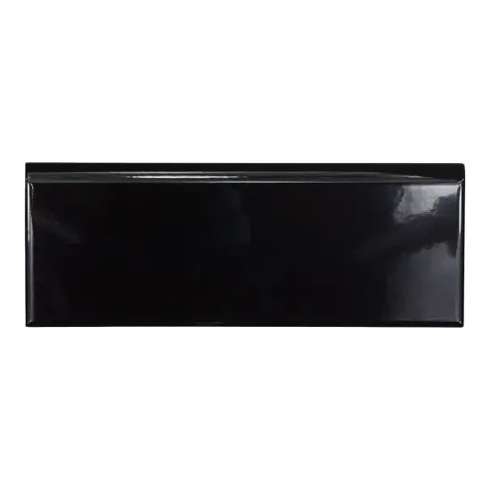 5x20 NOIRE BRILLANTE - plinthe