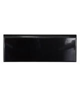 5x20 NOIRE BRILLANTE - plinthe