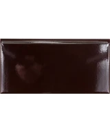 PLINTHE CARRELAGE 10x20 BRUNE BRILLANTE - plinthe
