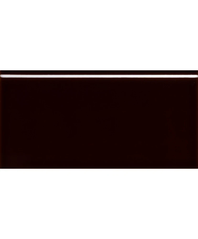 PLINTHE CARRELAGE 10x20 BRUNE BRILLANTE - plinthe - image 2