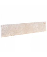 8x40,6 PLINTHE TRAVERTIN LIGHT MIX