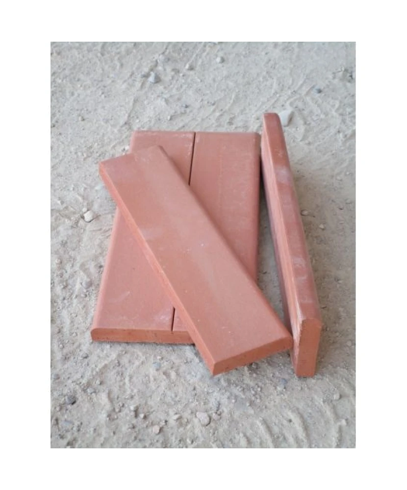 7x30 PLINTHE TERRE CUITE ROJO - plinthe
