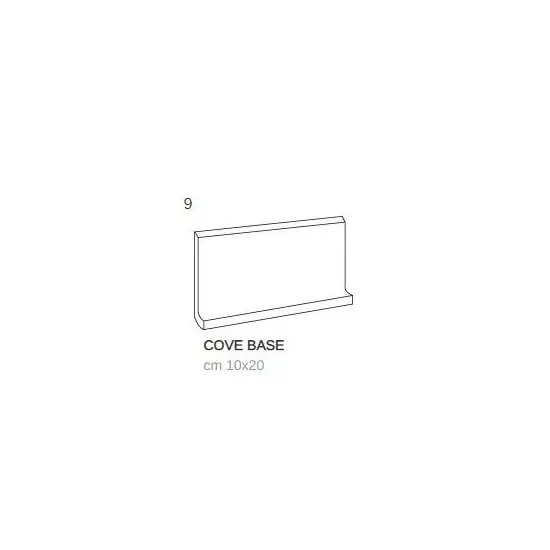 PLINTHE COVE BASE 10x20 cm - plinthe