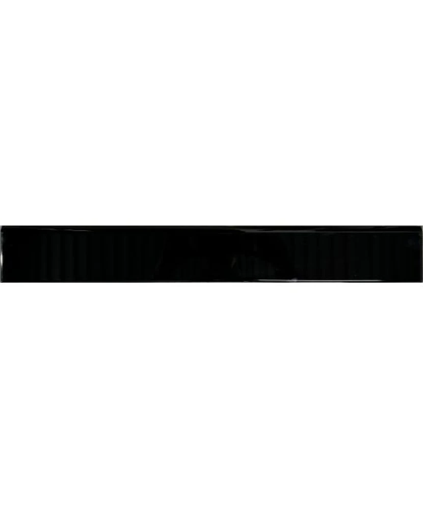 PLINTHE CARRELAGE 60 cm NOIR BRILLANT - plinthe