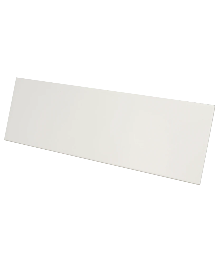 Carrelage Country Blanco Mate 13,2x40 cm - vue latérale du carreau