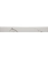 7X60 PLINTHE ASPECT MARBRE GRIS BRILLANT - plinthe