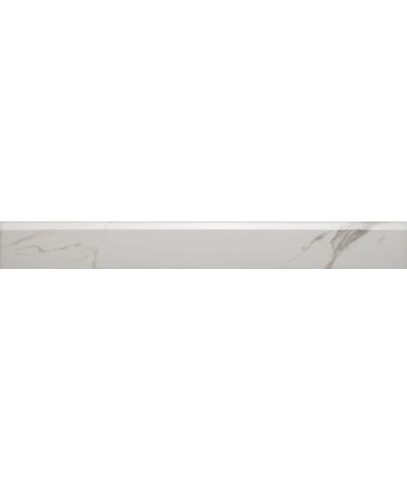 7X60 PLINTHE ASPECT MARBRE GRIS BRILLANT - plinthe - image 2