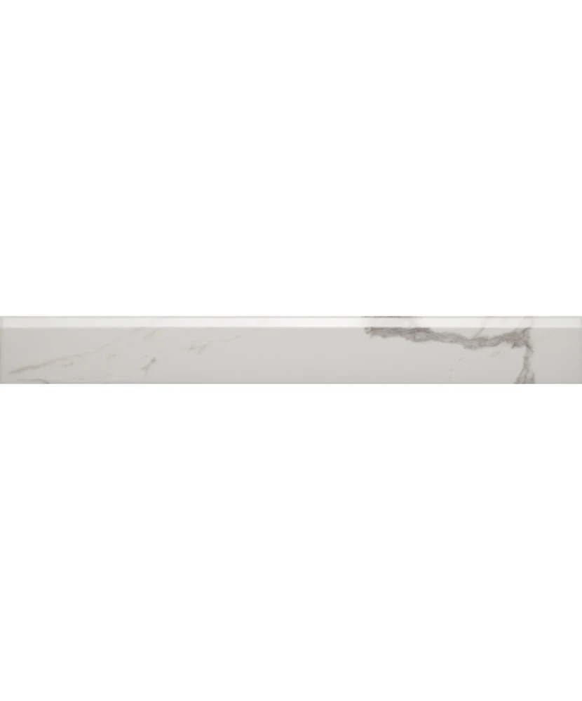 7X60 PLINTHE ASPECT MARBRE GRIS BRILLANT - plinthe - image 3