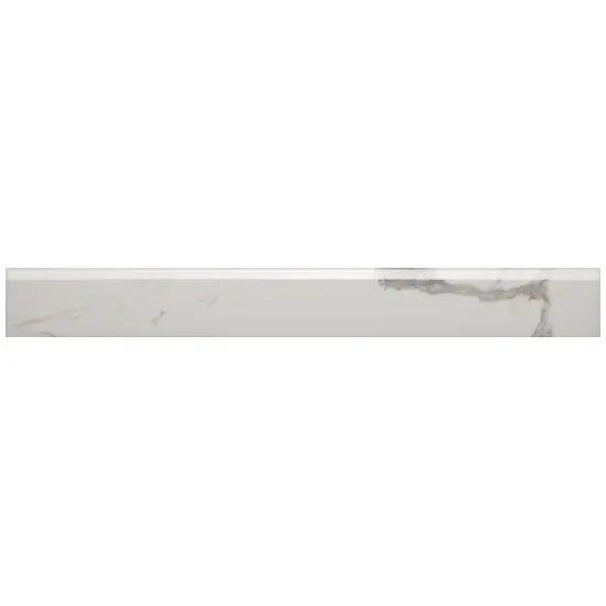 7X60 PLINTHE ASPECT MARBRE GRIS BRILLANT - plinthe - image 3