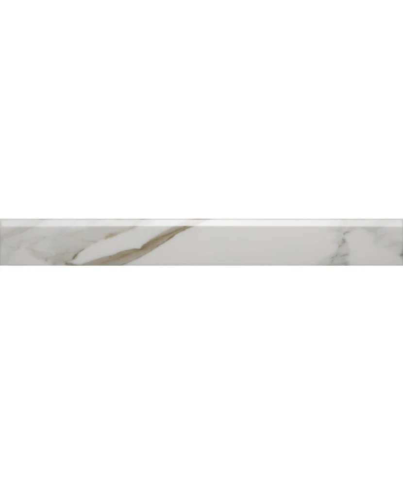 7X60 PLINTHE ASPECT MARBRE BEIGE MAT - plinthe - image 2
