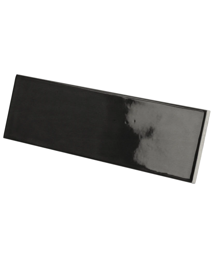 Carrelage Country Anthracite 6,5x20 cm - vue latérale du carreau