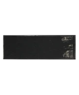 Carrelage Country Anthracite 6,5x20 cm - vue de face du carreau