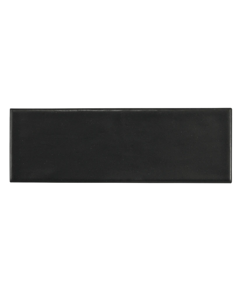 Carrelage Country Anthracite Mat 6,5x20 cm - vue de face du carreau