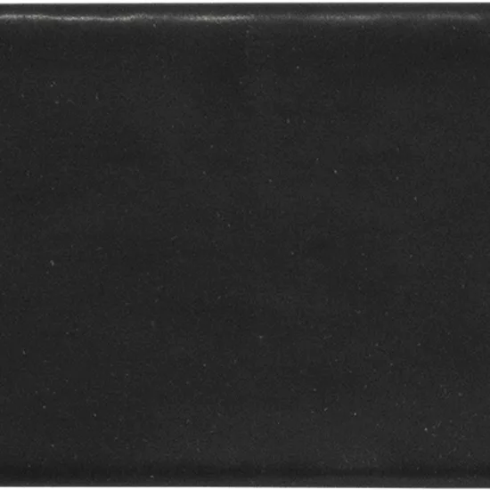 Carrelage Country Anthracite Mat 6,5x20 cm - vue de face du carreau