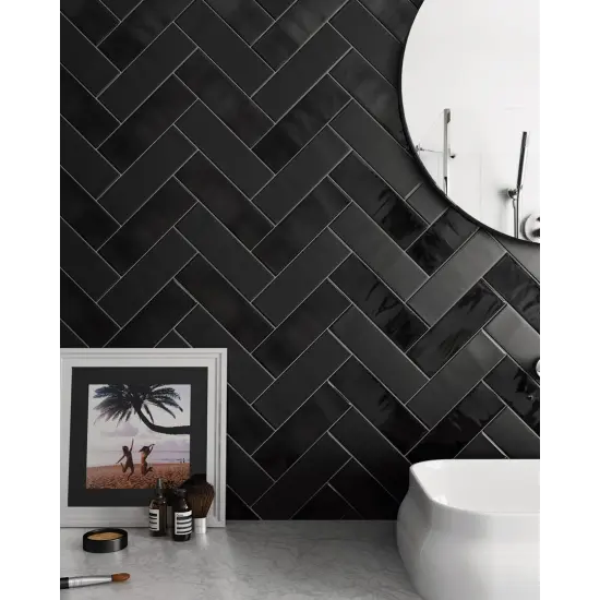 Country Anthracite Matt 6.5x20 cm - carrelage NAIS - image 3