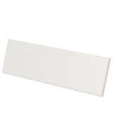Carrelage Country Blanco Mate 6,5x20 cm - vue latérale du carreau
