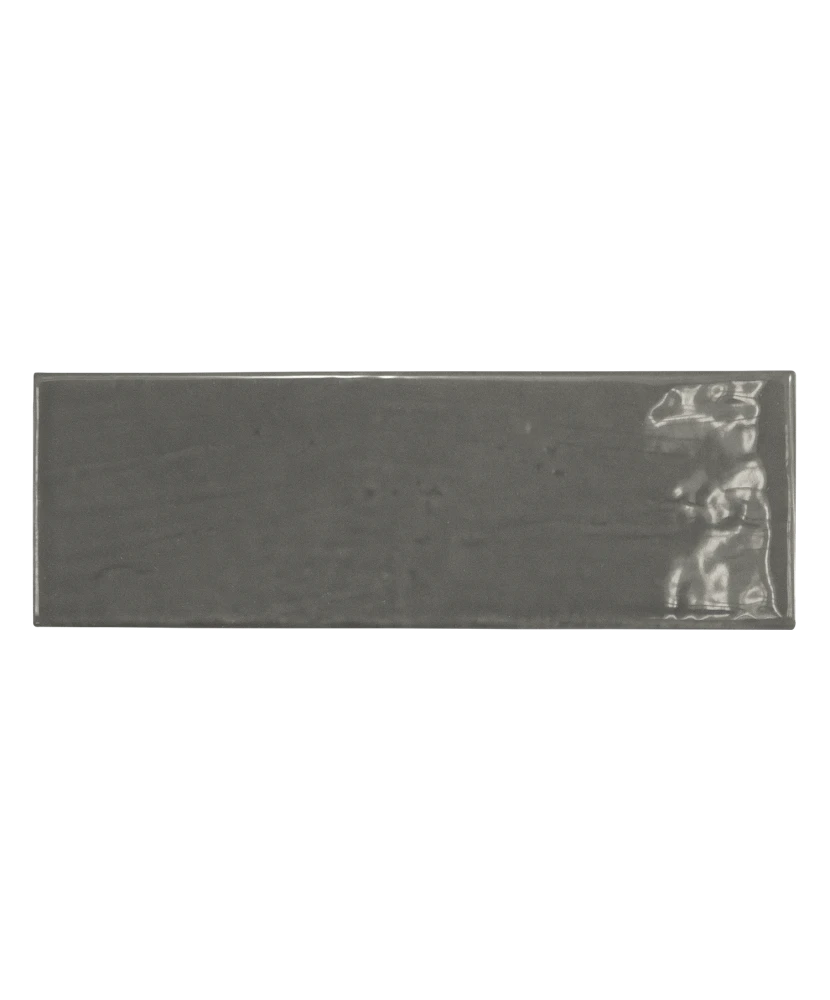 Carrelage Country Graphite 6,5x20 cm - vue de face du carreau