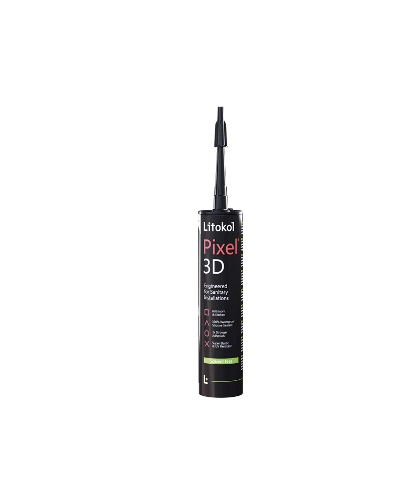Pixel® 3D - 06 Nebbia - 300 ml pièce Litokol, scellements décoratifs, conditionnement boite de 12pièces