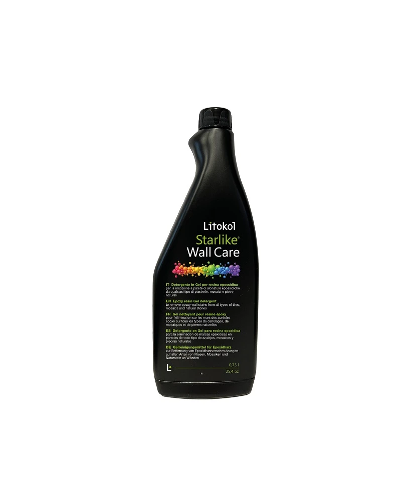 Starlike® Wall Care - 750 ml pièce Litokol, détergents pro pour carrelages, conditionnement boite 12pièces x 750ml