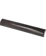 Pencil Bullnose Artisan Graphite 3x20 cm - pièce spéciale NAIS