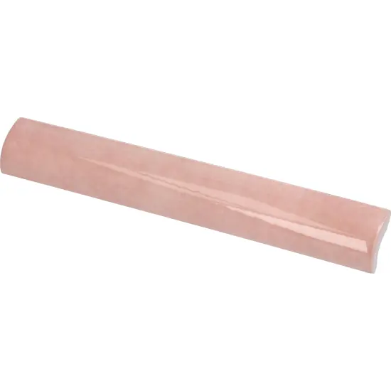 Pièce spéciale Pencil Bullnose Artisan Rose Mallow 3x20 cm
