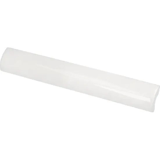 Pièce spéciale Pencil Bullnose Artisan White 3x20 cm