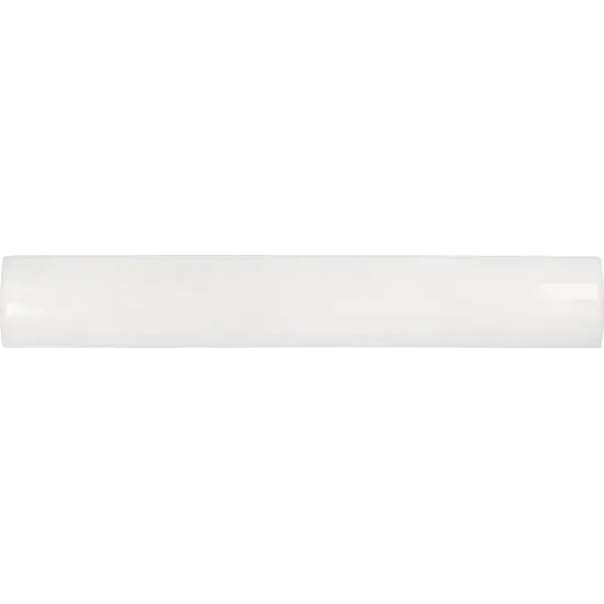 Pencil Bullnose Artisan White 3x20 cm