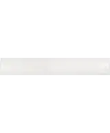 Pencil Bullnose Artisan White 3x20 cm