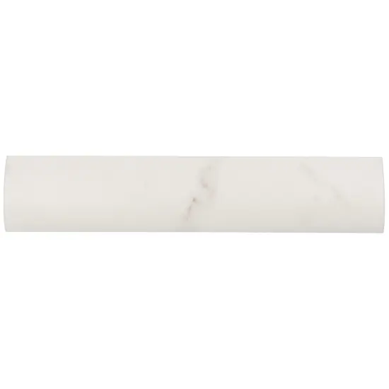 Pencil Bullnose Carrara Matt 3x15 cm