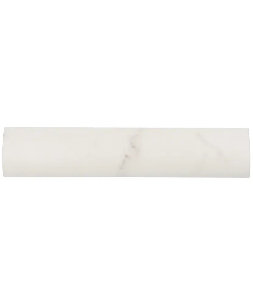 Pencil Bullnose Carrara Matt 3x15 cm - pièce spéciale NAIS - image 2