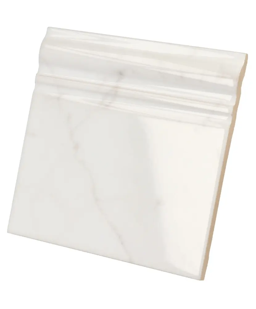 Skirting Carrara 15x15 cm - pièce spéciale NAIS
