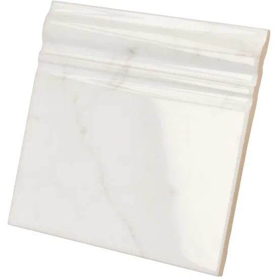 Skirting Carrara 15x15 cm - pièce spéciale NAIS