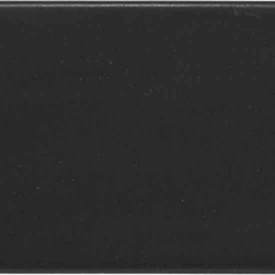Carrelage Country Anthracite Mat 6,5x40 cm - vue de face du carreau