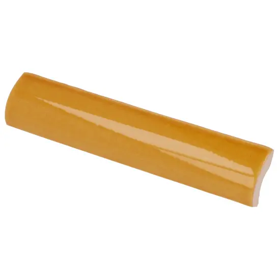 Pièce spéciale Pencil Bullnose Amber 3x15 cm