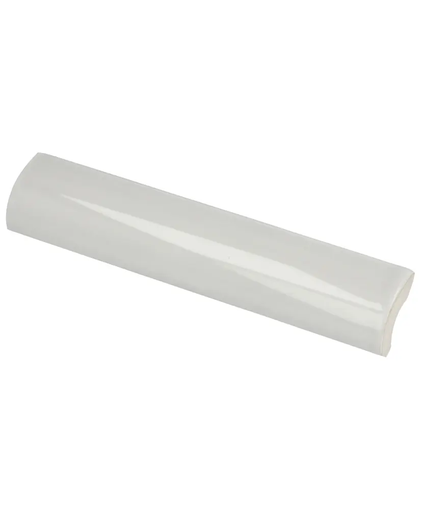 Pencil Bullnose Light Grey 3x15 cm - pièce spéciale NAIS