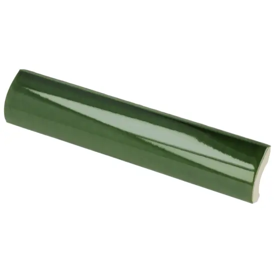 Pièce spéciale Pencil Bullnose Victorian Green 3x15 cm