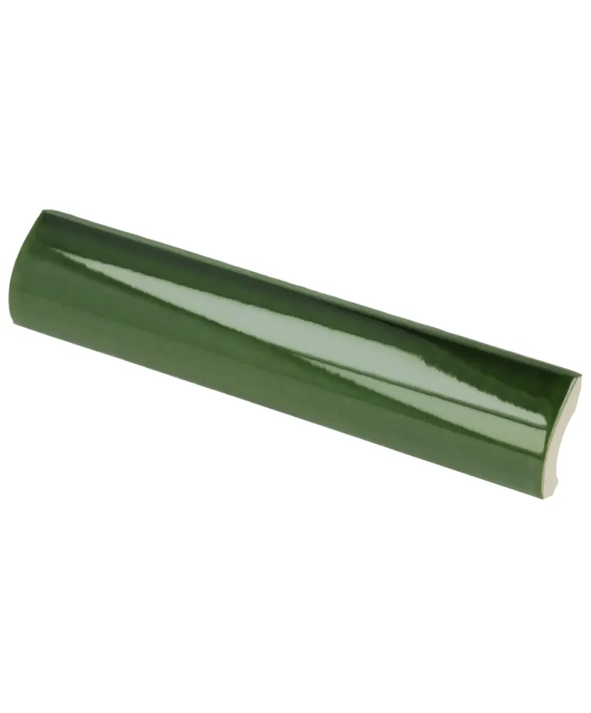 Pencil Bullnose Victorian Green 3x15 cm - pièce spéciale NAIS