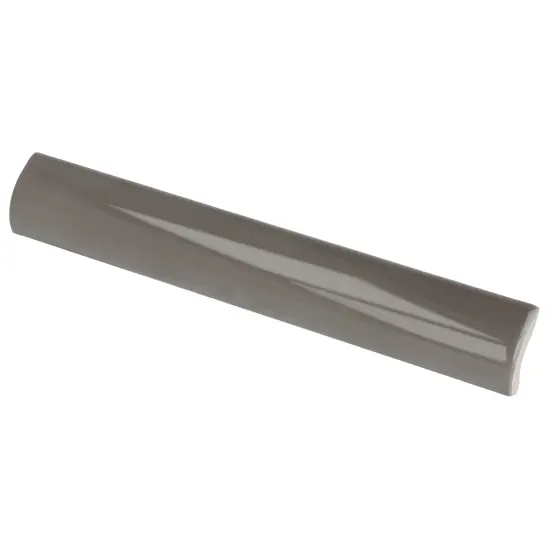Pièce spéciale Pencil Bullnose Dark Grey 3x20 cm