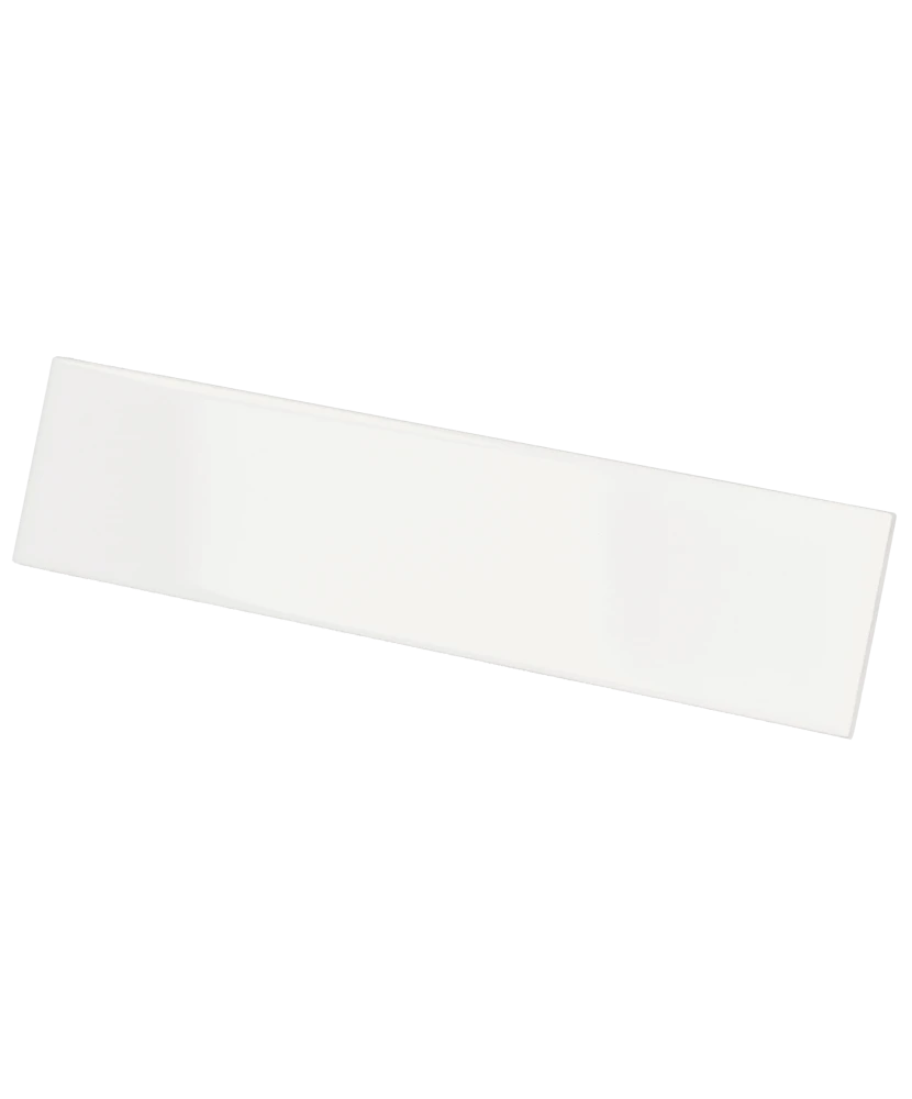 Carrelage Evolution White 10x40 cm - vue latérale du carreau