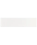 Carrelage Evolution White 10x40 cm - vue de face du carreau